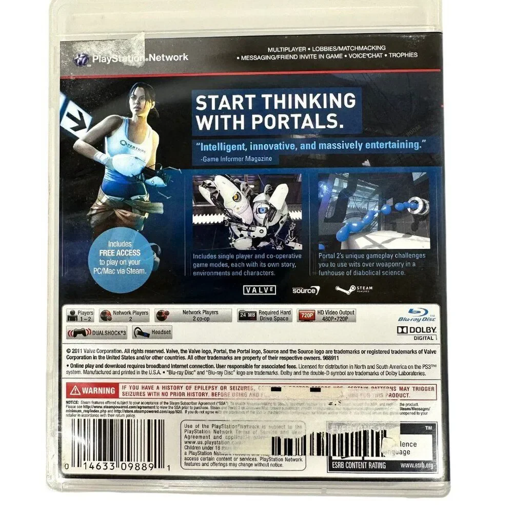 PS3 Portal 2